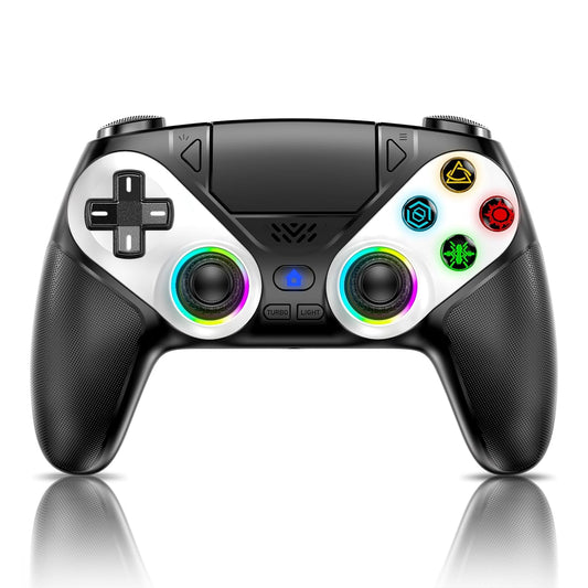 PS5 Wireless Controller with Turbo, RGB Lighting & Dual Vibration